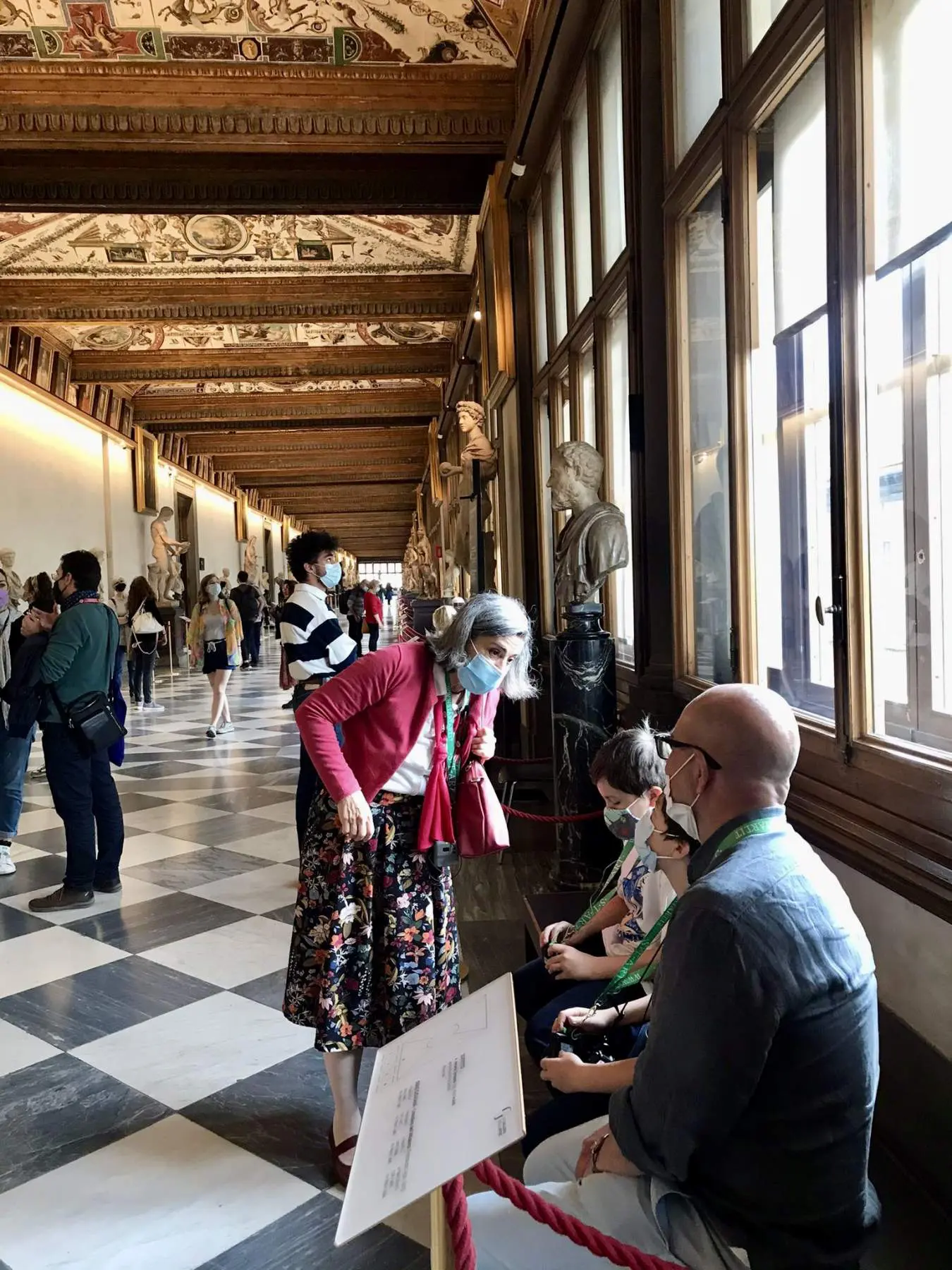 Caterina Barcucci visita guidata degli Uffizi